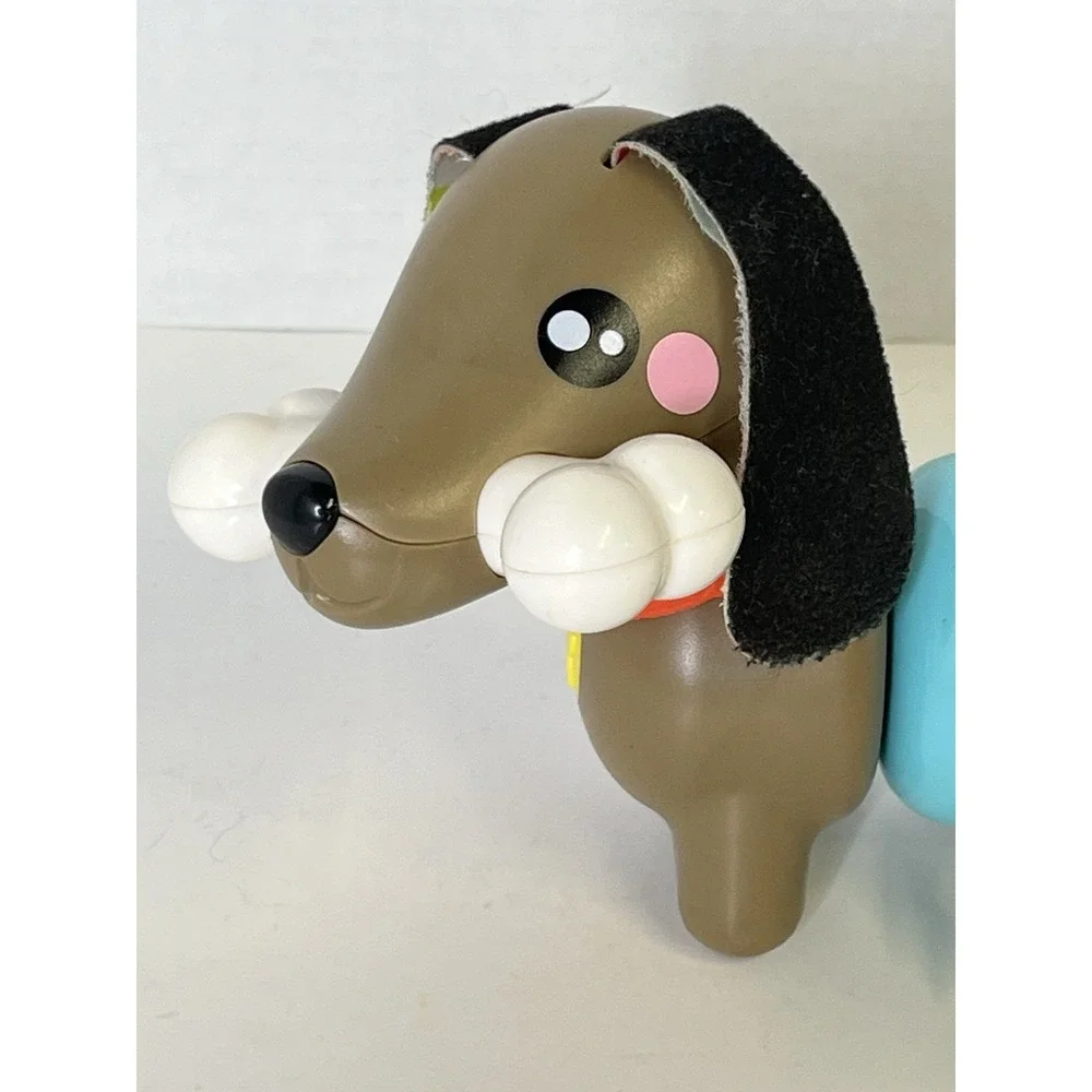 Fisher Price Activity Dachshund Rattle Sensory Toy